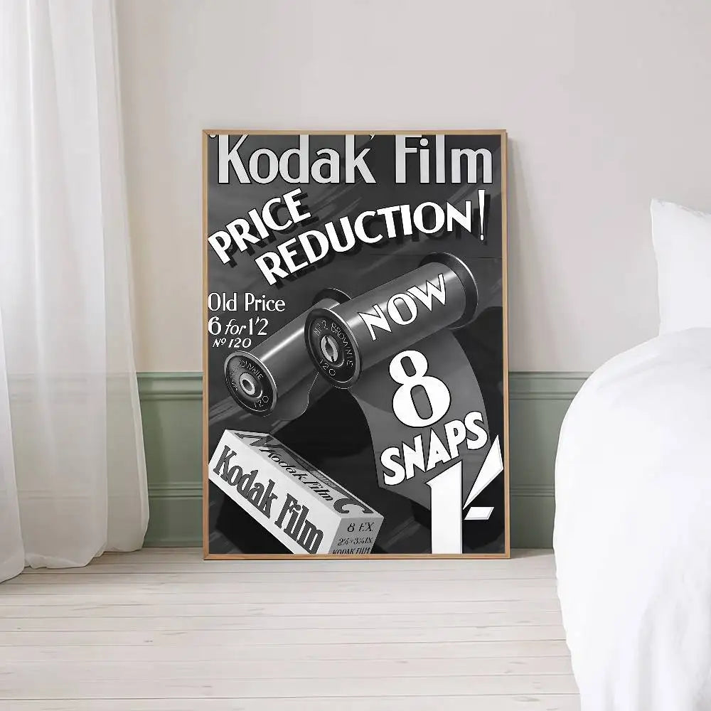 Vintage Kodak Style Wall Art Poster