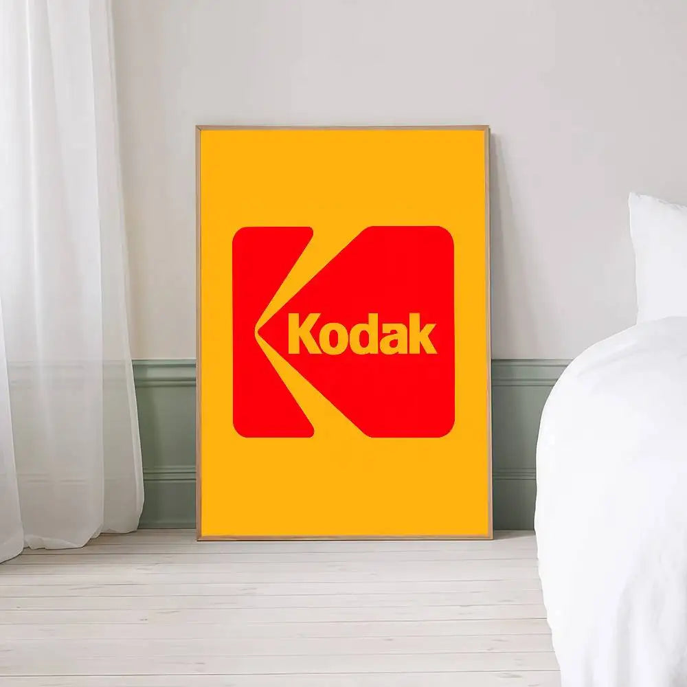 Vintage Kodak Style Wall Art Poster