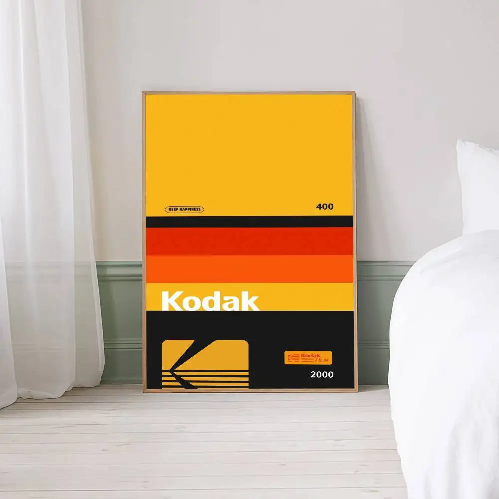 Vintage Kodak Style Wall Art Poster