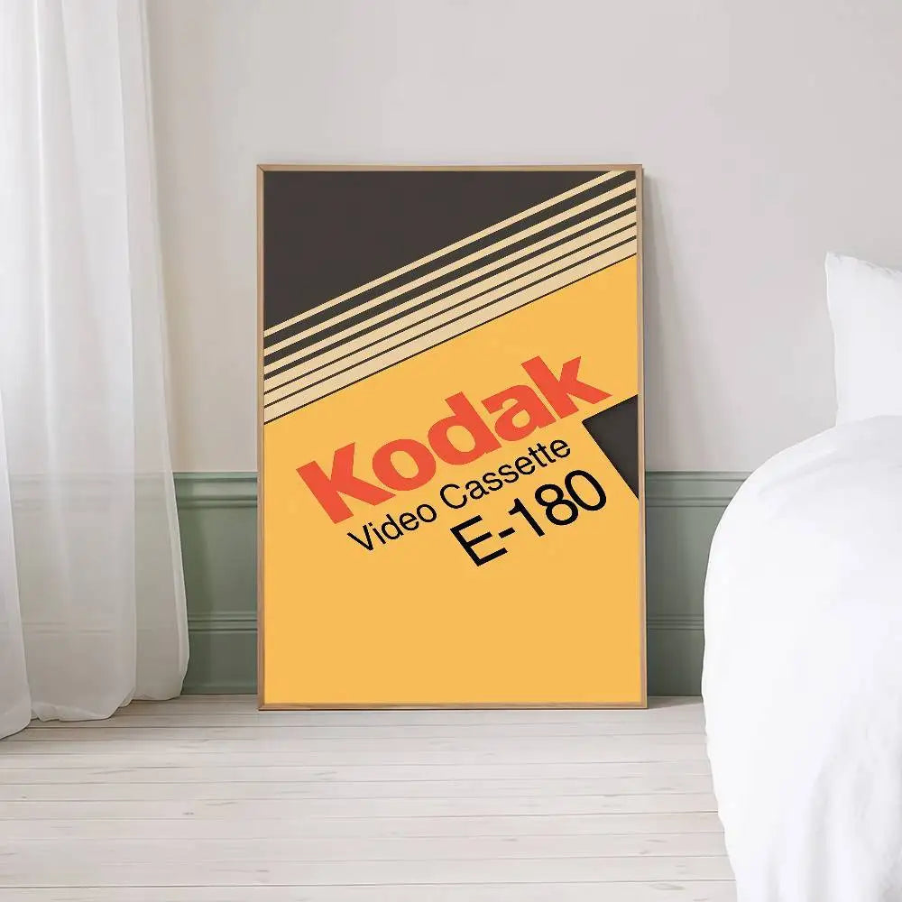 Vintage Kodak Style Wall Art Poster