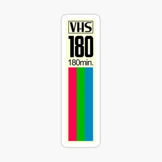 Retro VHS Memory Sticker