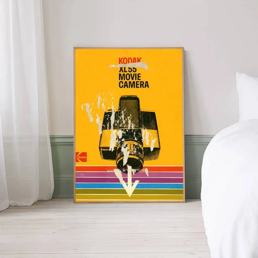 Vintage Kodak Style Wall Art Poster