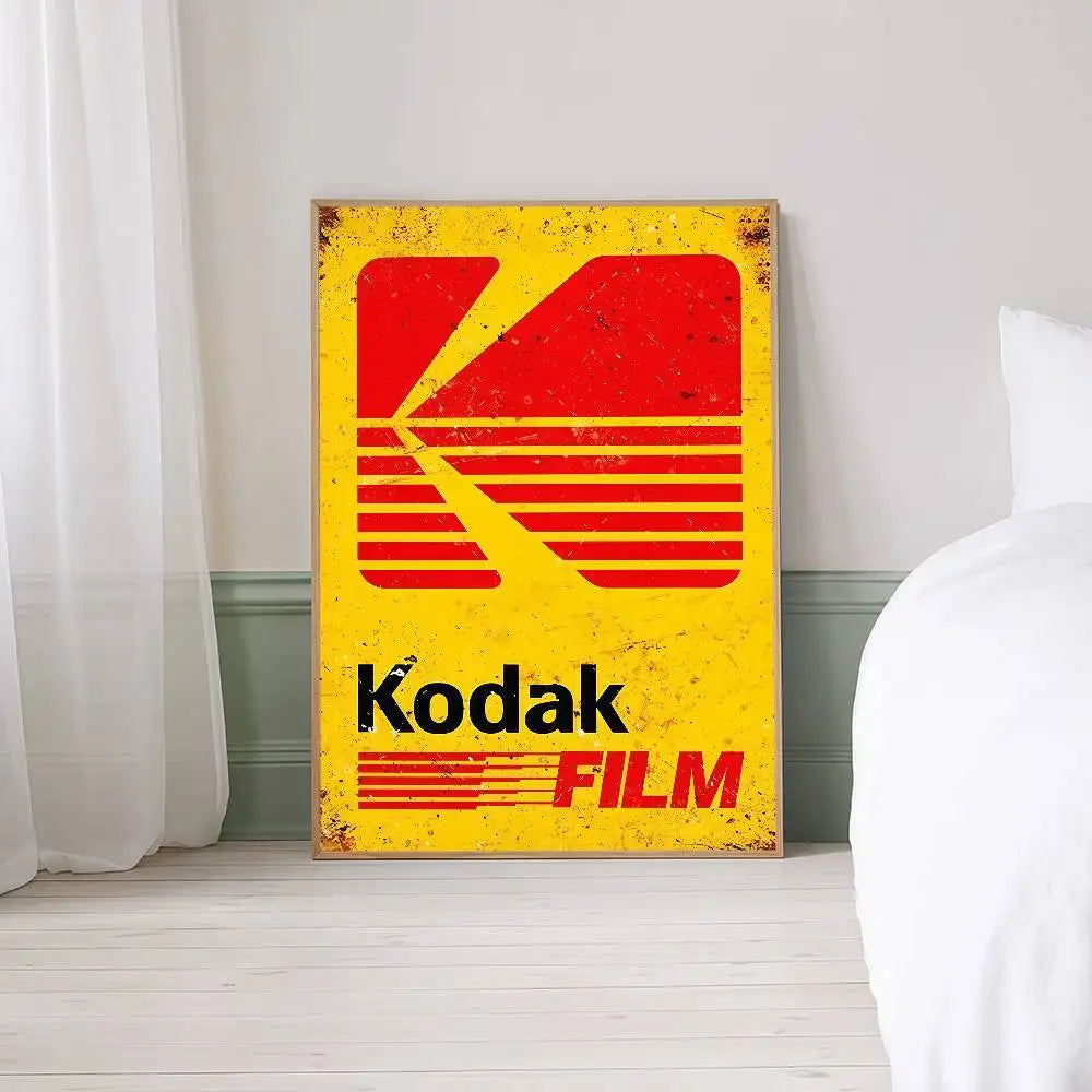 Vintage Kodak Style Wall Art Poster