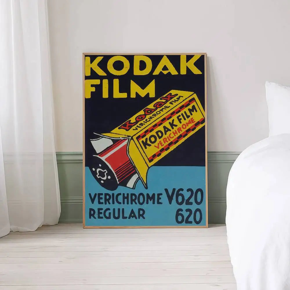 Vintage Kodak Style Wall Art Poster